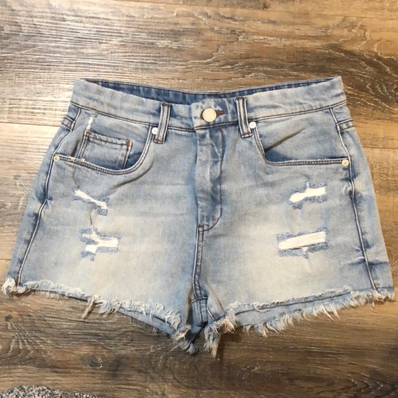 Blank NYC High Waisted Wedge Shorts Sz 28 - Picture 1 of 5